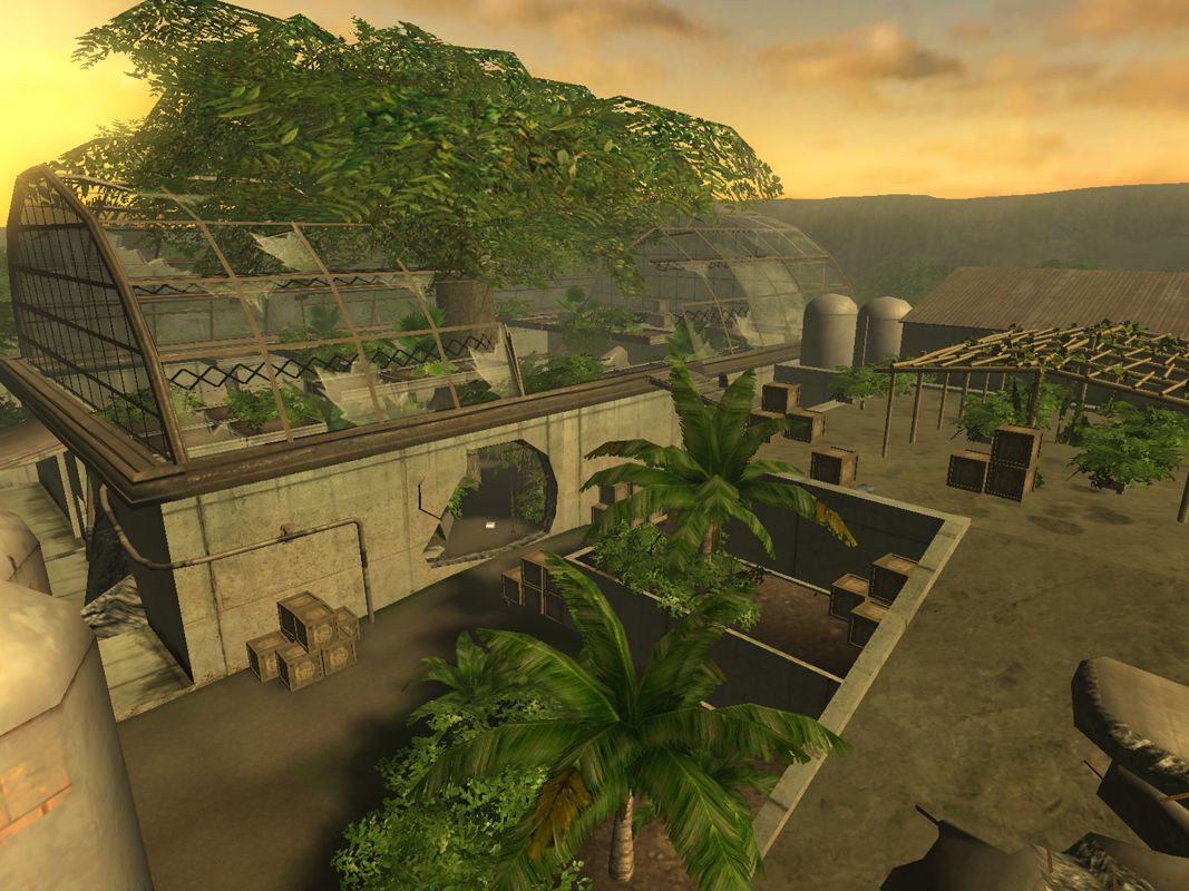 Far Cry: Instincts Screenshot (Far Cry Instincts Press Kit): Solarium Horizon View