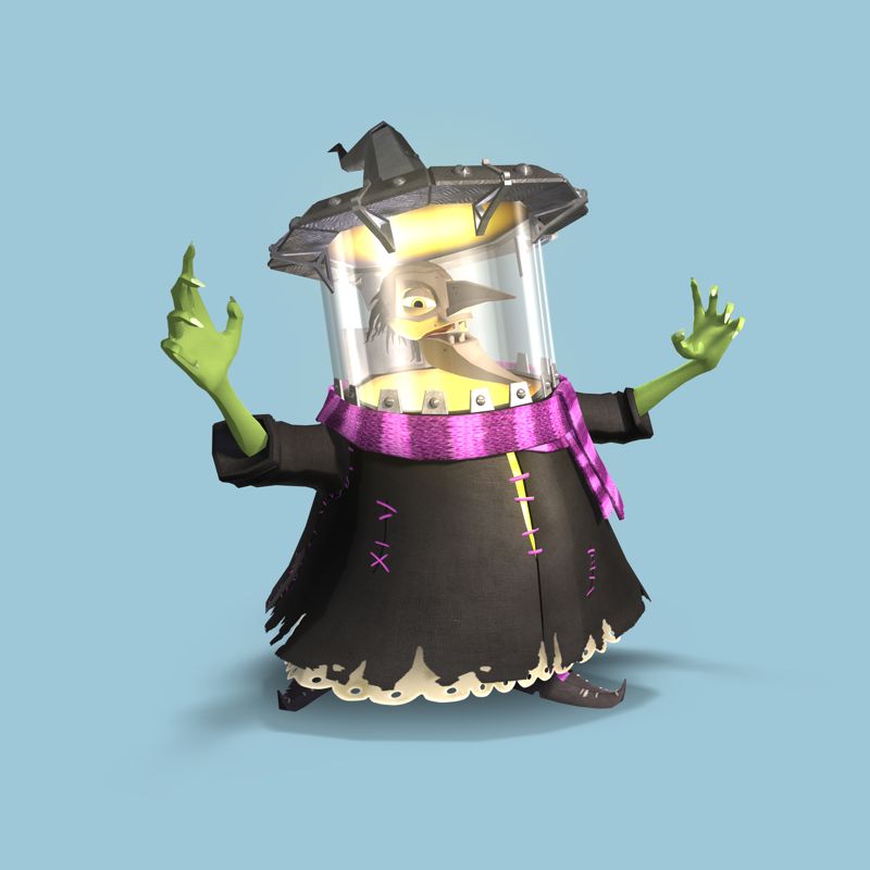 Banjo-Kazooie: Nuts & Bolts Render (Character art high-res renders): Grunty
