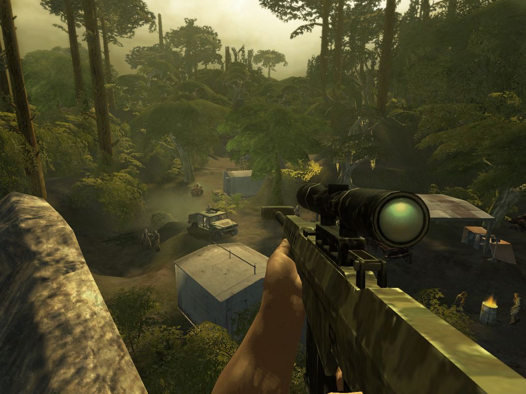 Far Cry: Instincts Screenshot (Far Cry Instincts Press Kit): Wasteland: Snipers Thoughts