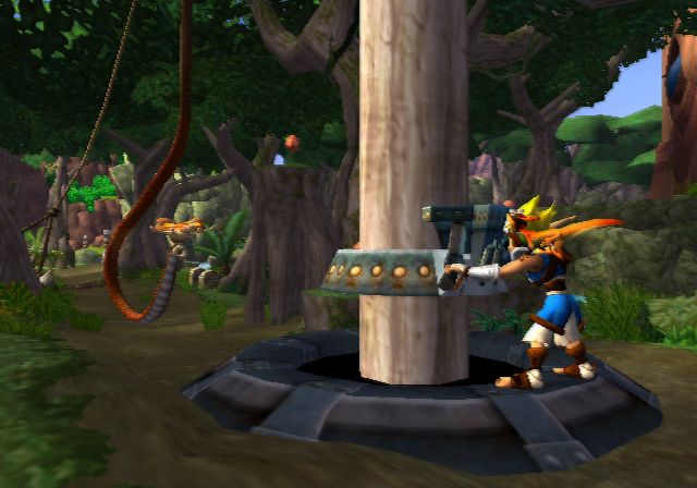 Jak and Daxter: The Precursor Legacy Screenshot (Jak and Daxter: The Precursor Legacy Press Materials Winter 2001): Jungle