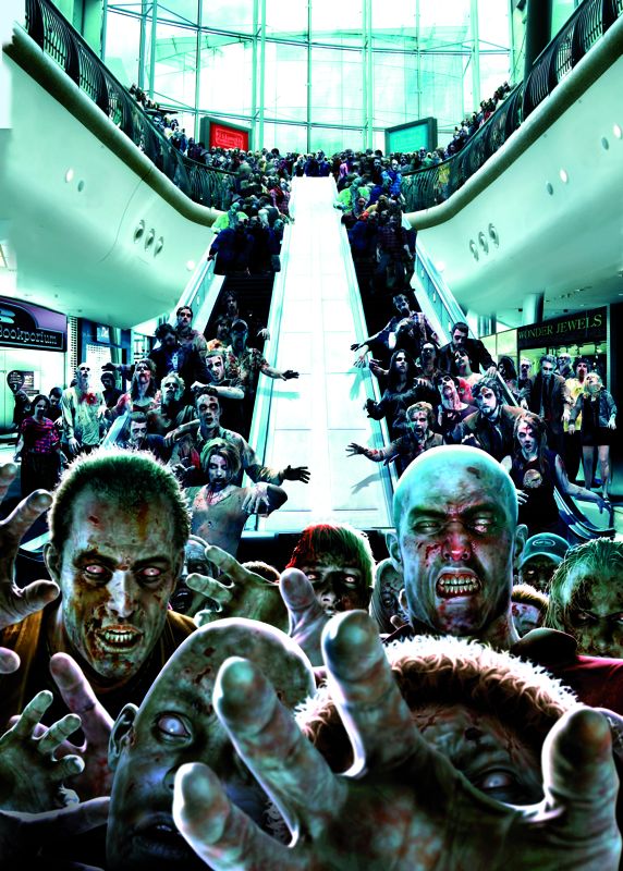 Dead Rising Render (Dead Rising Assets Disk): Zombies mall