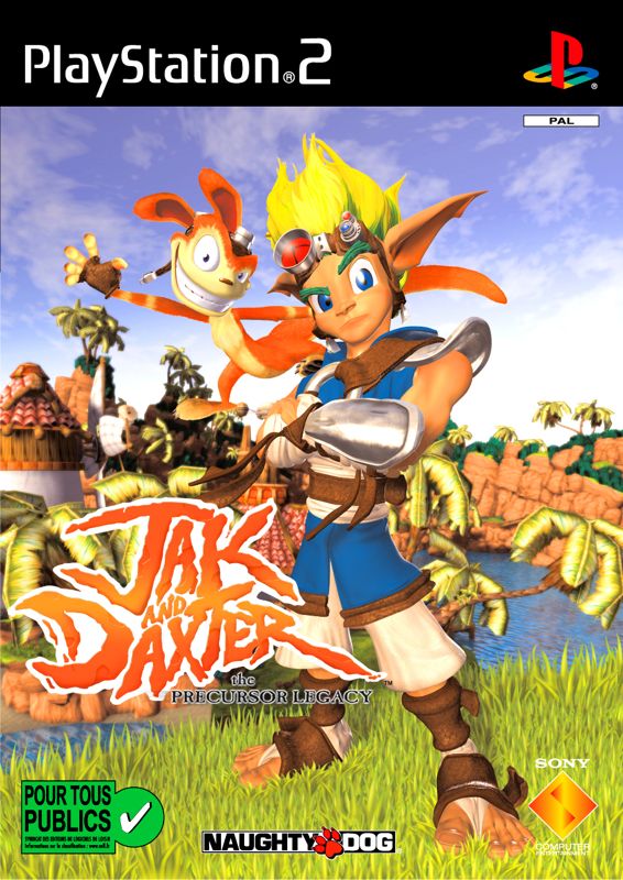 Jak and Daxter: The Precursor Legacy Other (PlayStation 2 Monthly Artwork Disc 2 (September 2001)): Packshot