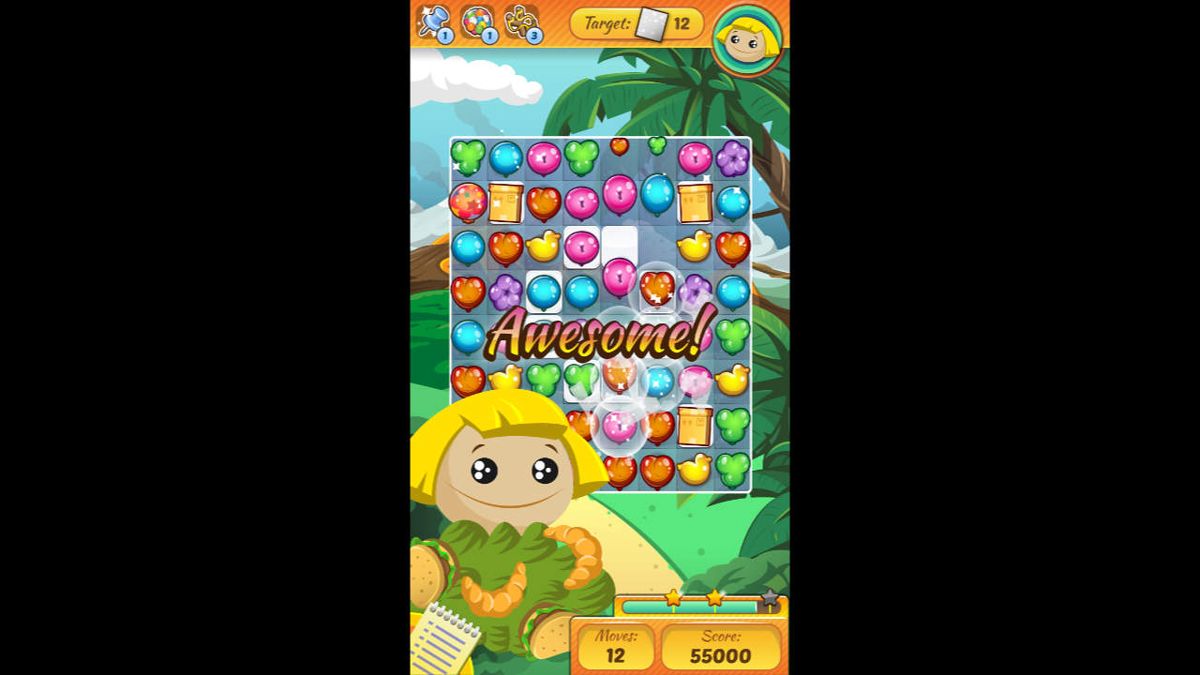 Jewel Balloons Screenshot (Blacknut product page)