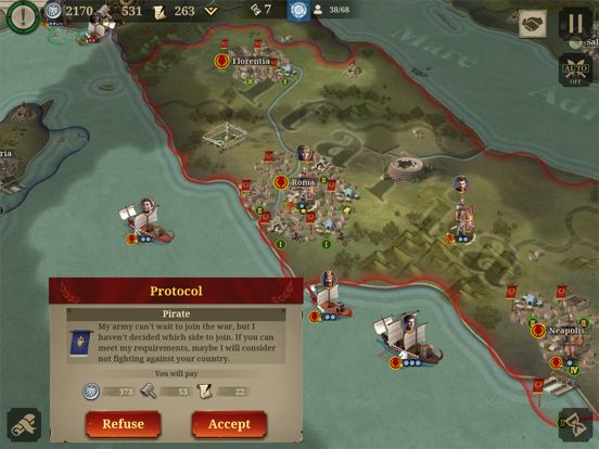 Great Conqueror: Rome Screenshot (iTunes Store)
