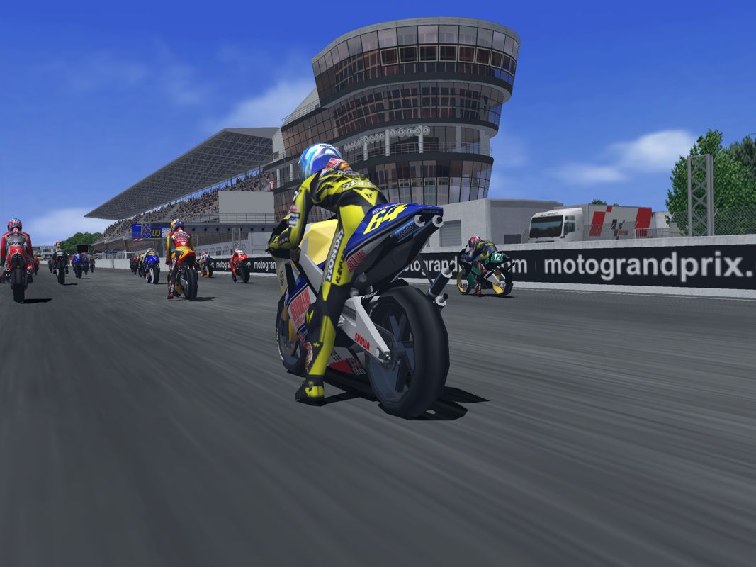 MotoGP 2 Screenshot (PlayStation 2 Monthly Artwork Disc 2 (September 2001))
