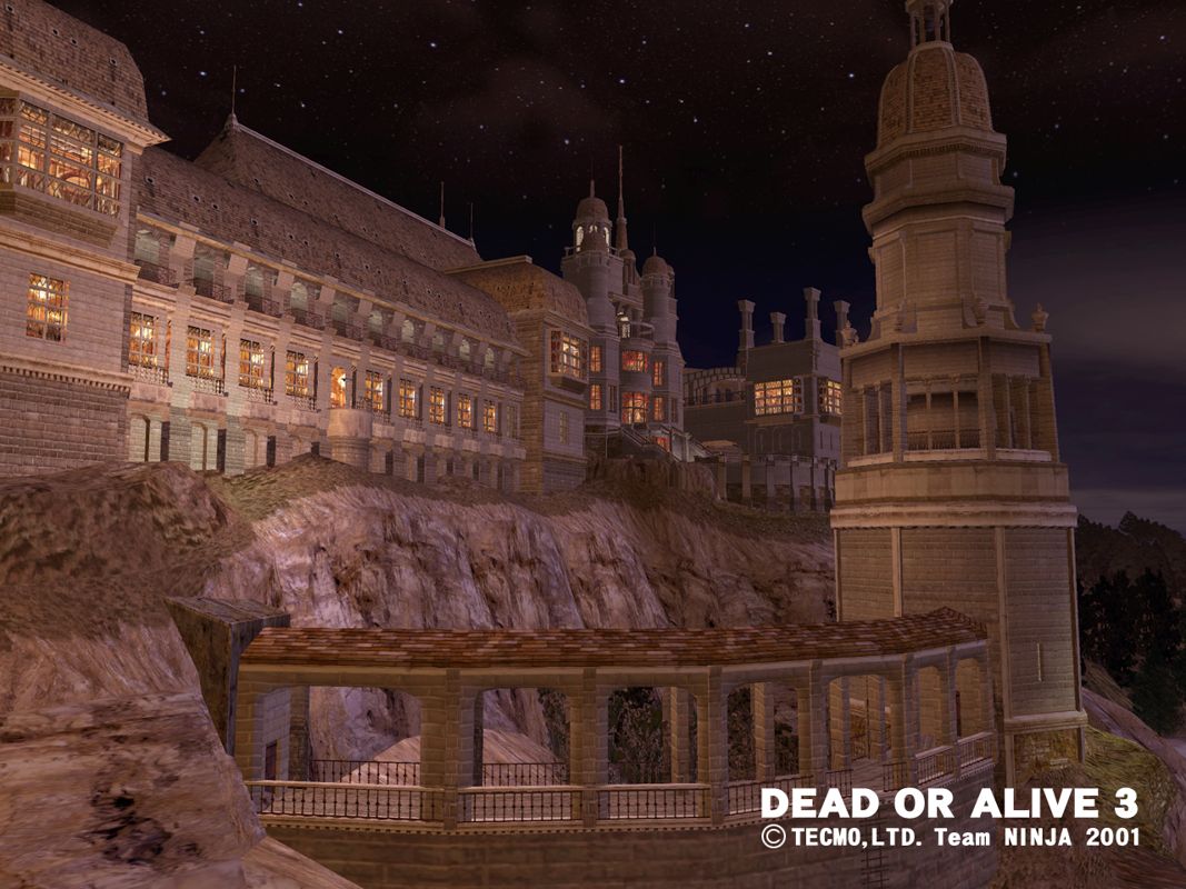 Dead or Alive 3 Screenshot (Tecmo 2001 E3 Press kit): Stage2 (E3)