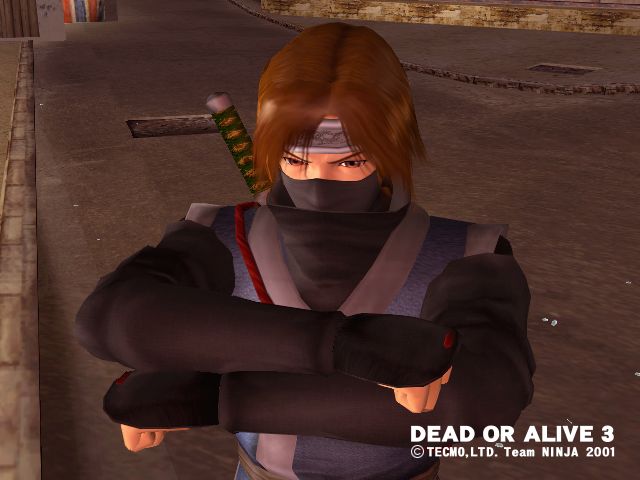 Dead or Alive 3 Screenshot (Tecmo 2001 E3 Press kit): Hayate (TGS)