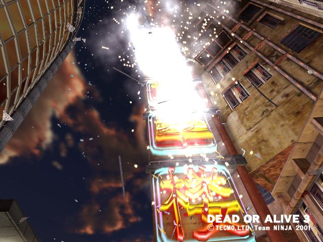 Dead or Alive 3 Screenshot (Tecmo 2001 E3 Press kit): Stage00 (TGS)