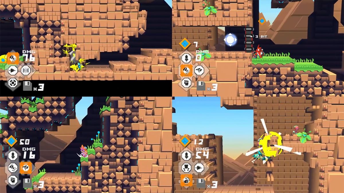 Megabyte Punch Screenshot (Nintendo.com.au)