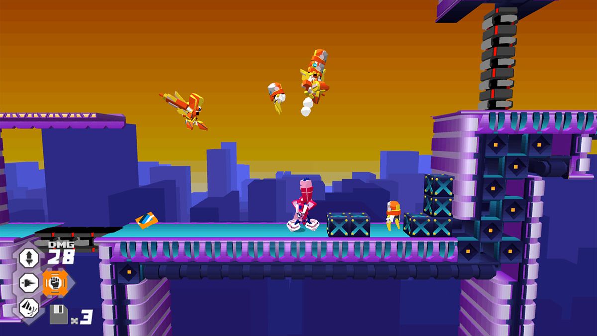 Megabyte Punch Screenshot (Nintendo.com.au)