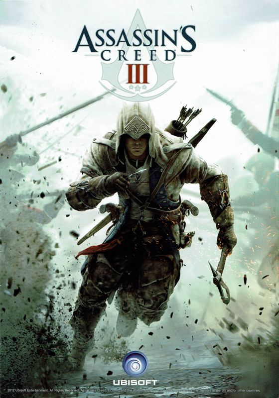Assassin's Creed III Magazine Advertisement (Magazine Advertisements): PC Games (Germany), Issue 10/2012 Part 1