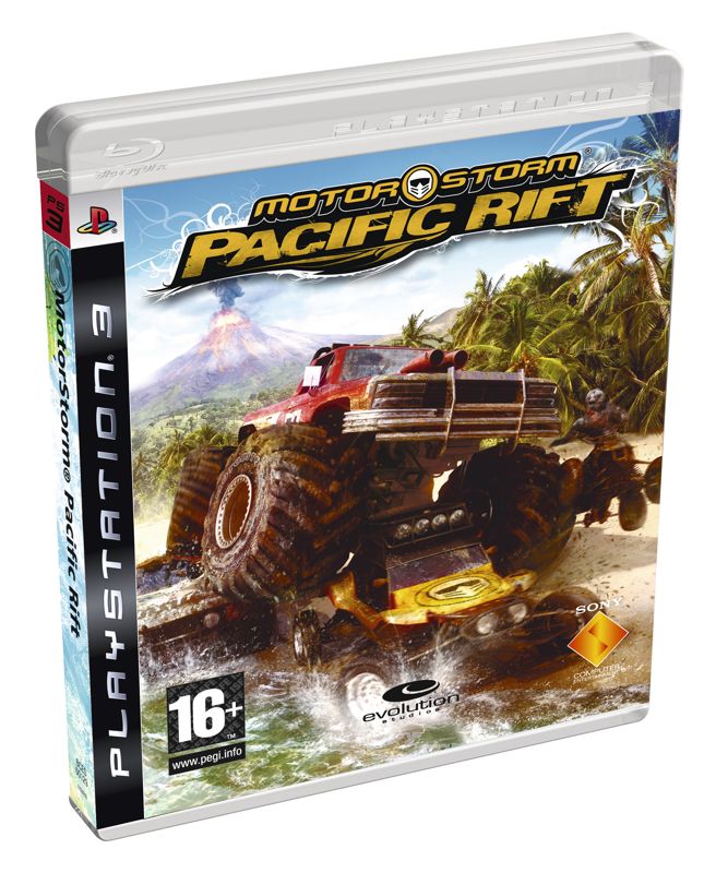 MotorStorm: Pacific Rift Other (MotorStorm: Pacific Rift Media Disc): PEGI packshot 3D