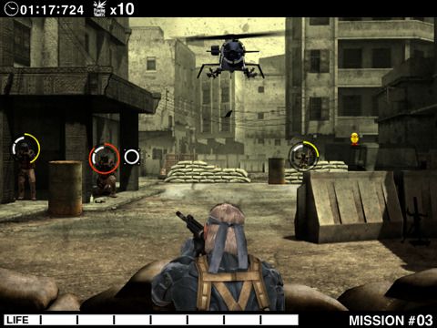 Metal Gear Solid Touch Screenshot (iTunes product page)