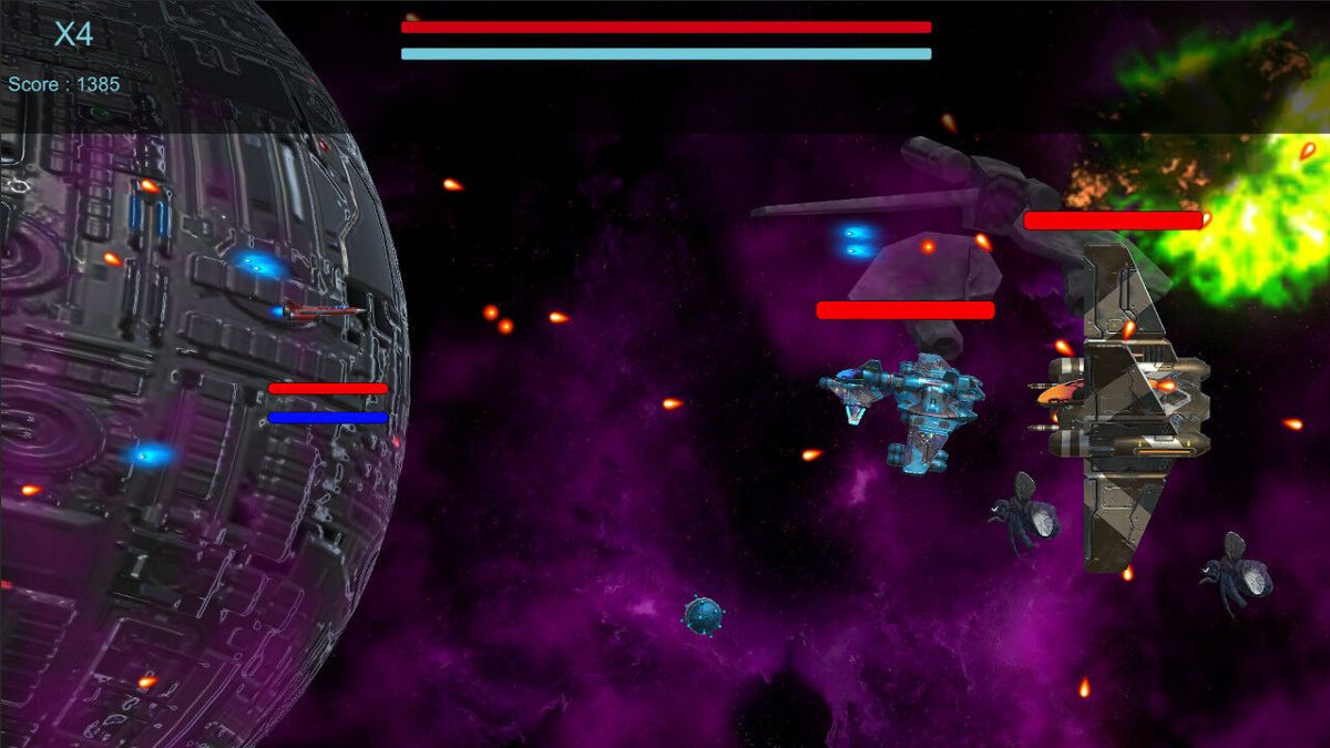 Aliens Strike Screenshot (Nintendo.co.jp)