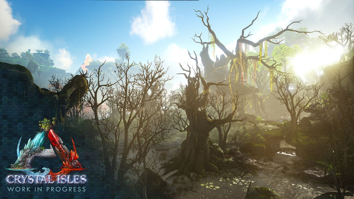 Crystal Isles: ARK Expansion Map Screenshot (Steam)