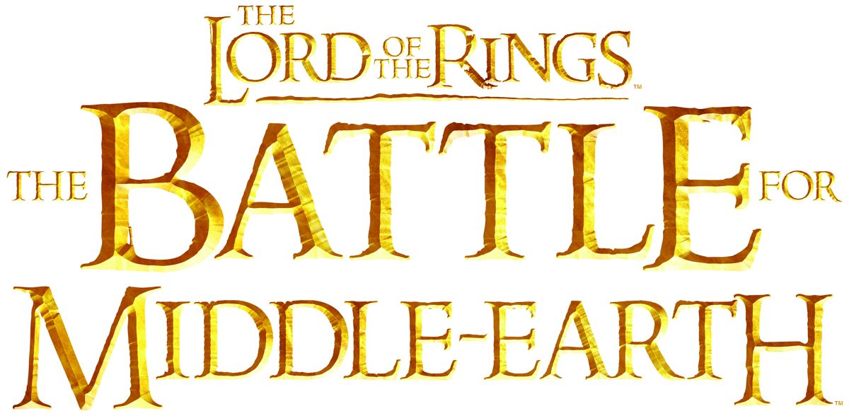 The Lord of the Rings: The Battle for Middle-earth Logo (EA Imagine 2004 EPK): Primary Logo (CMYK)
