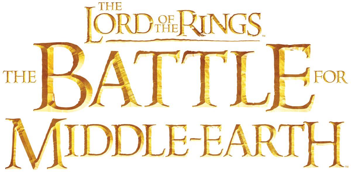 The Lord of the Rings: The Battle for Middle-earth Logo (EA Imagine 2004 EPK): Primary Logo (RGB)