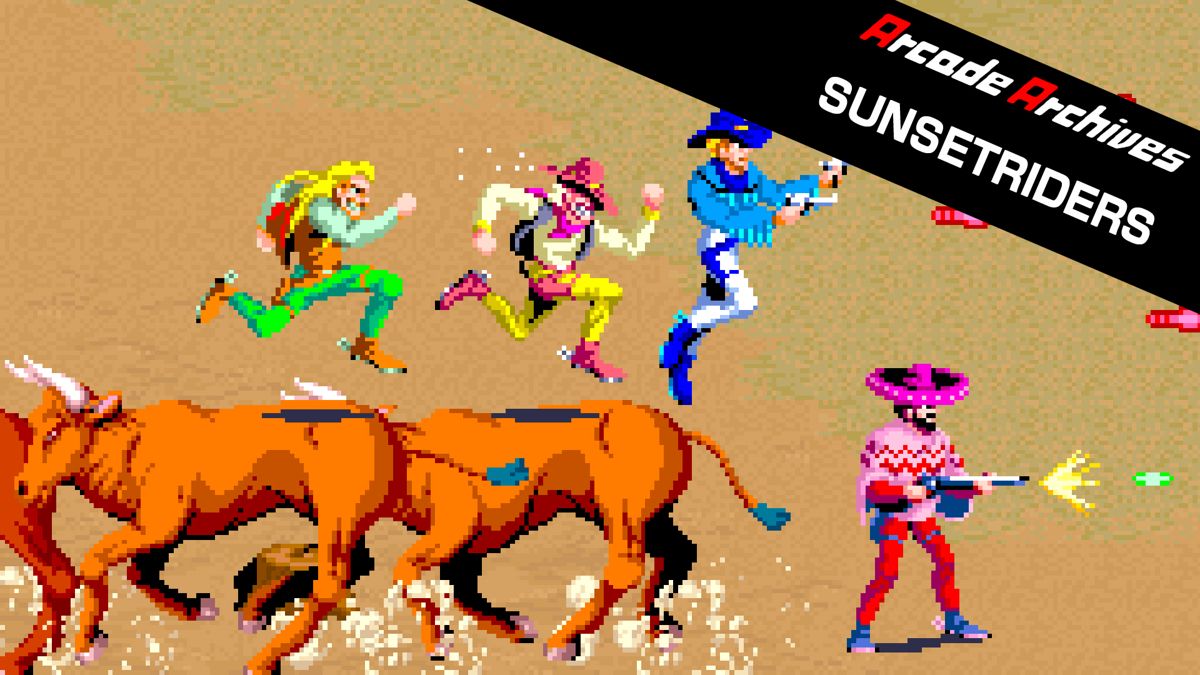 Sunset Riders Concept Art (Nintendo.com.au)