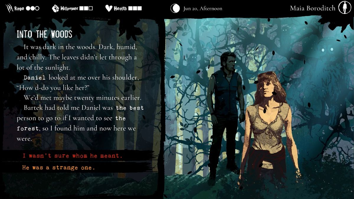 Werewolf: The Apocalypse - Heart of the Forest Screenshot (Nintendo.com.au)
