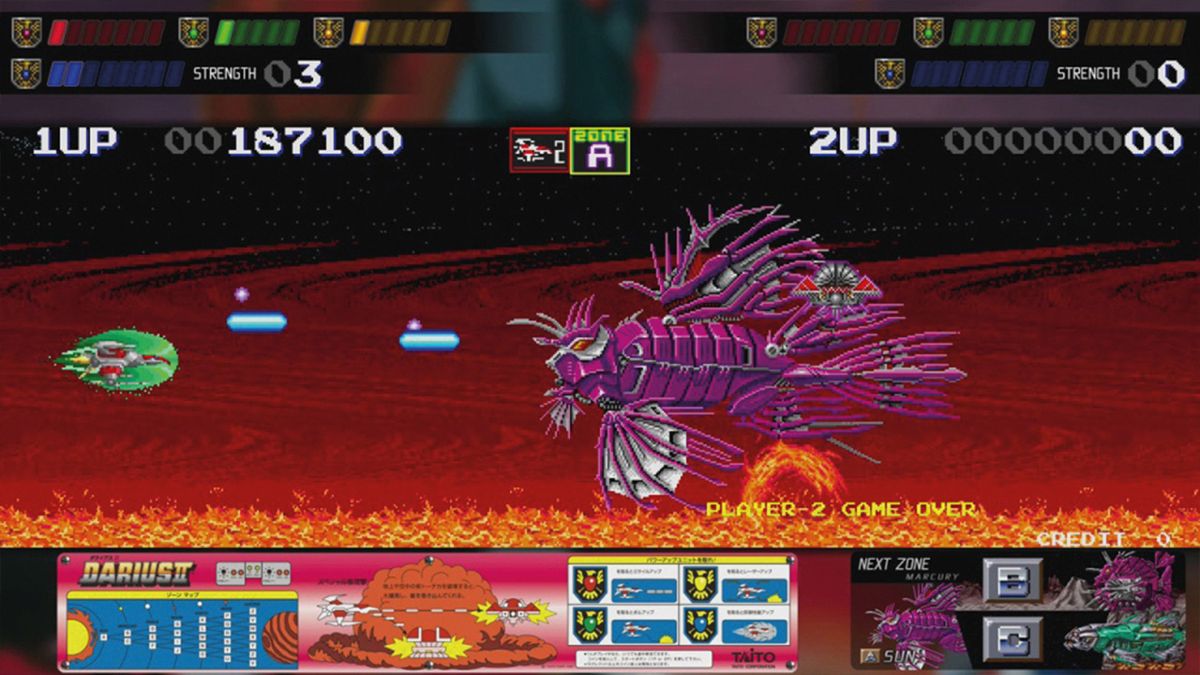Darius: Cozmic Collection Screenshot (Nintendo.com.au)