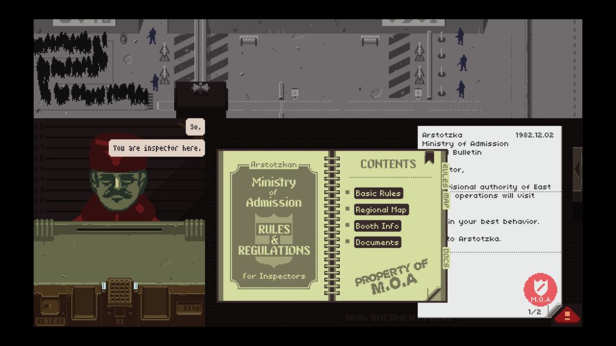 Papers, Please Screenshot (Steam)