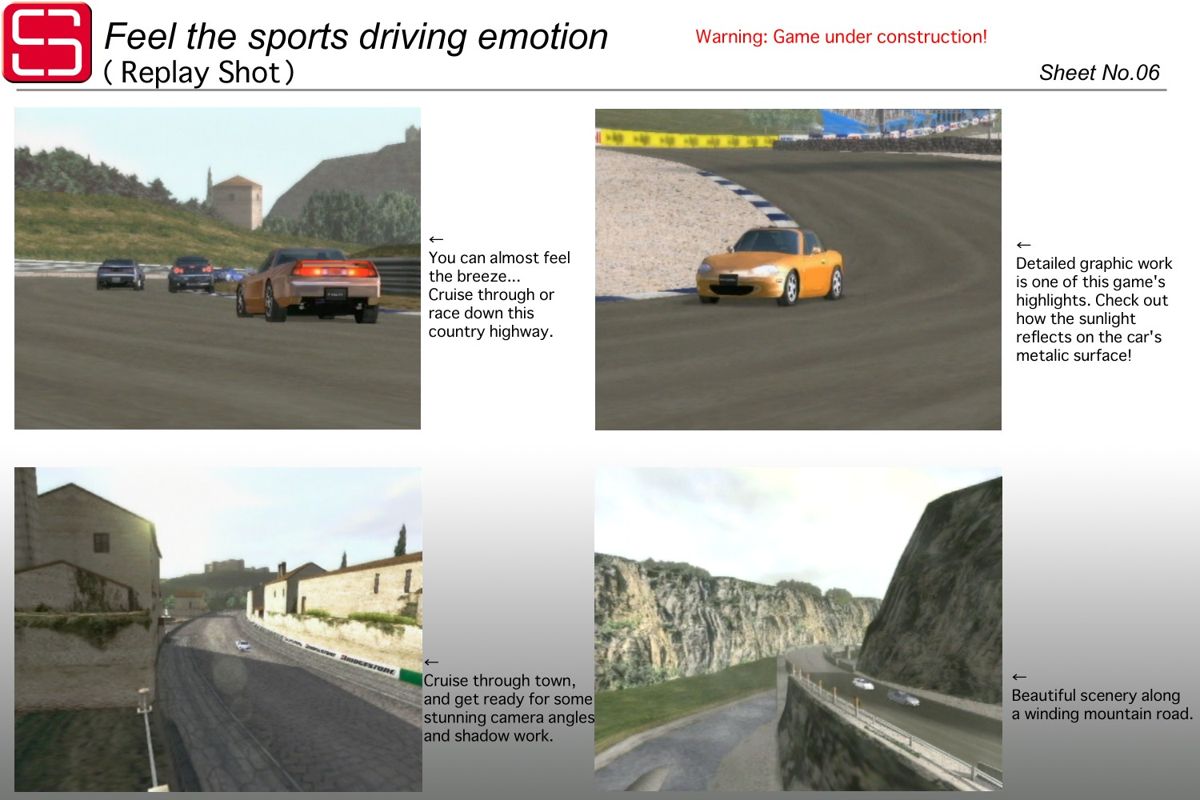 Driving Emotion Type-S Screenshot (Square Millennium Foreign Media Kit)