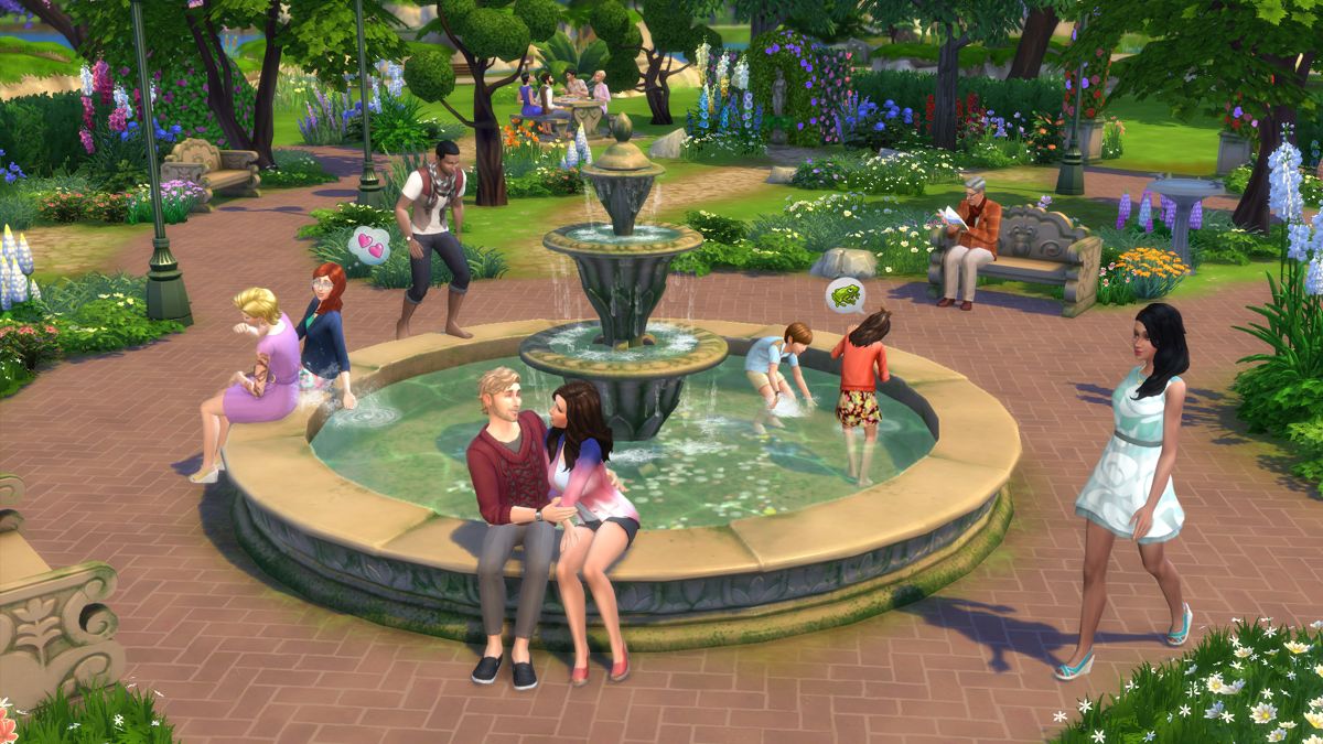The Sims 4: Romantic Garden Stuff Screenshot (Steam)