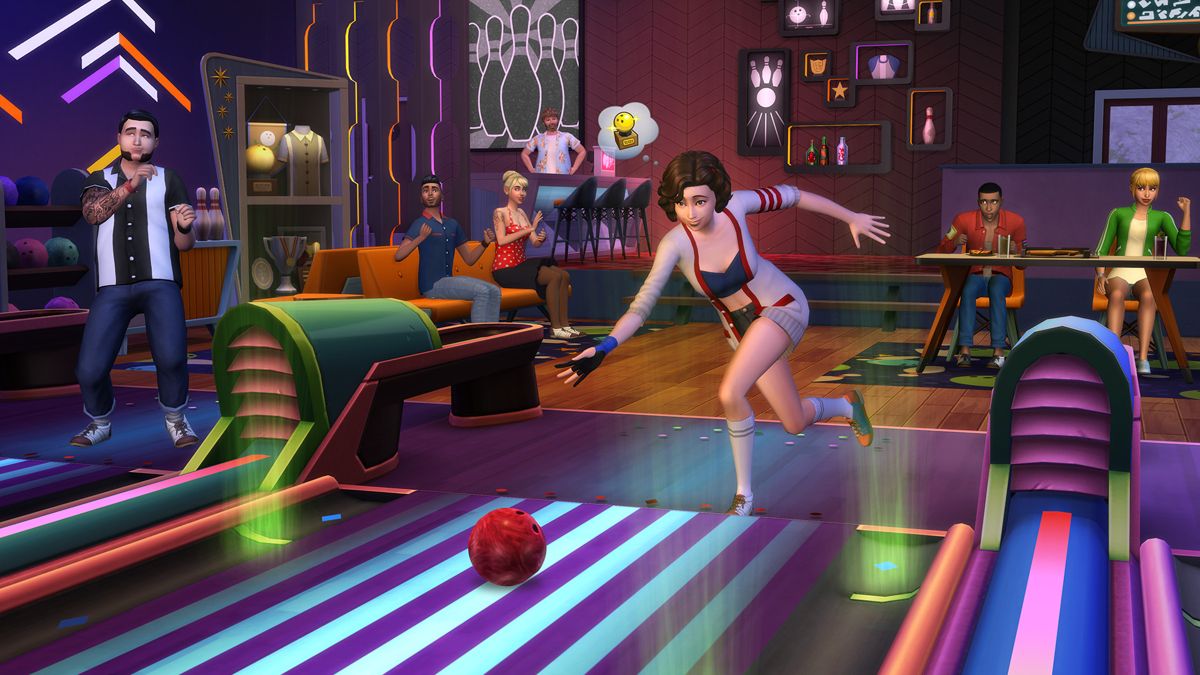 The Sims 4: Bowling Night Stuff Screenshot (Steam)