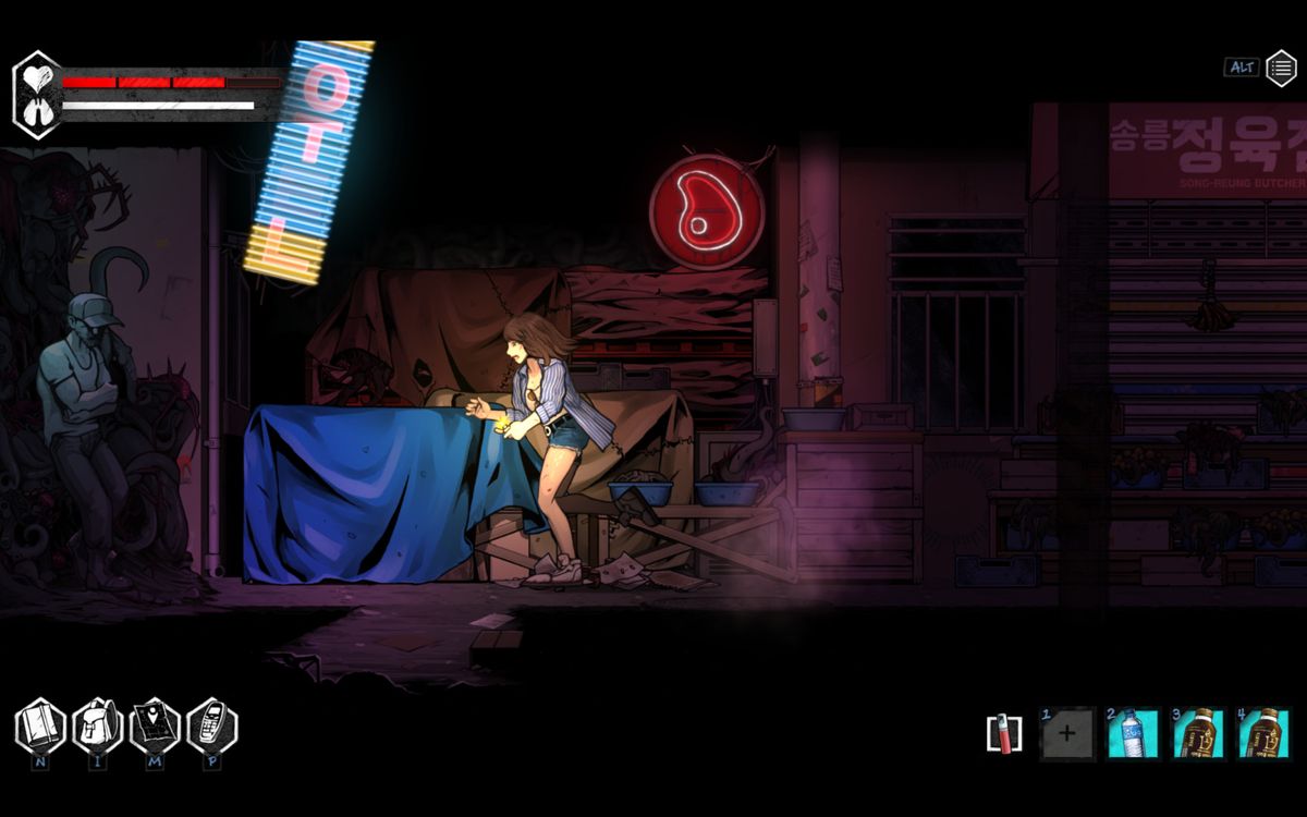 The Coma 2: Vicious Sisters - Beach Bum Screenshot (Steam)