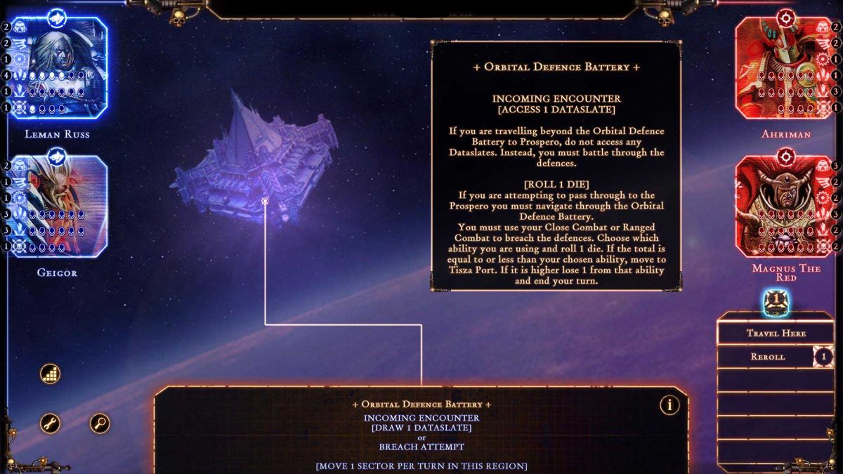 Talisman: The Horus Heresy - Prospero Screenshot (Steam)