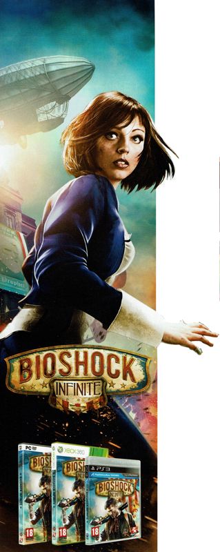 BioShock Infinite Magazine Advertisement (Magazine Advertisements): PC Gamer (UK), Issue 251 (April 2013) Part 1