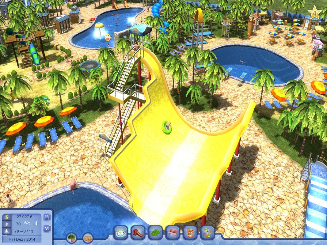 Waterpark Tycoon Screenshot (Excalibur Publishing's product page)