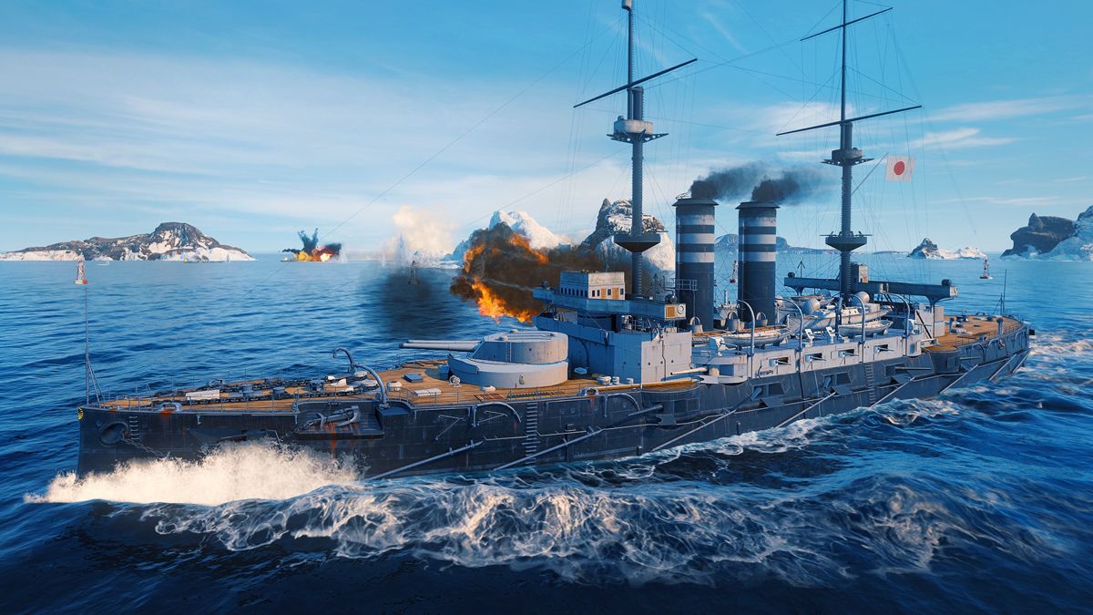 World of Warships: Legends - Jump-Start Screenshot (PlayStation Store)