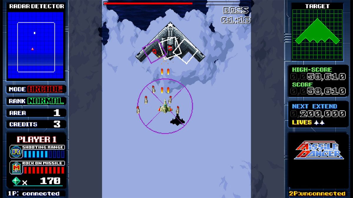 Missile Dancer Screenshot (Nintendo.co.jp)
