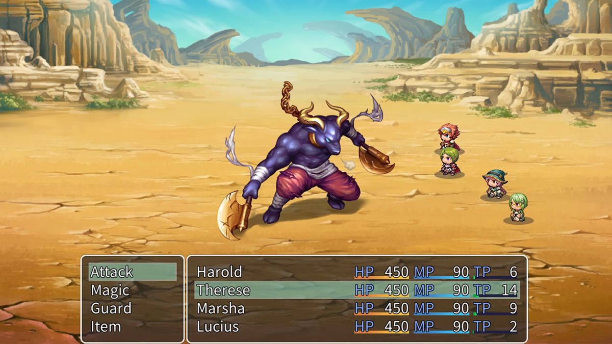 RPG Maker MV Screenshot (Nintendo.com.au)