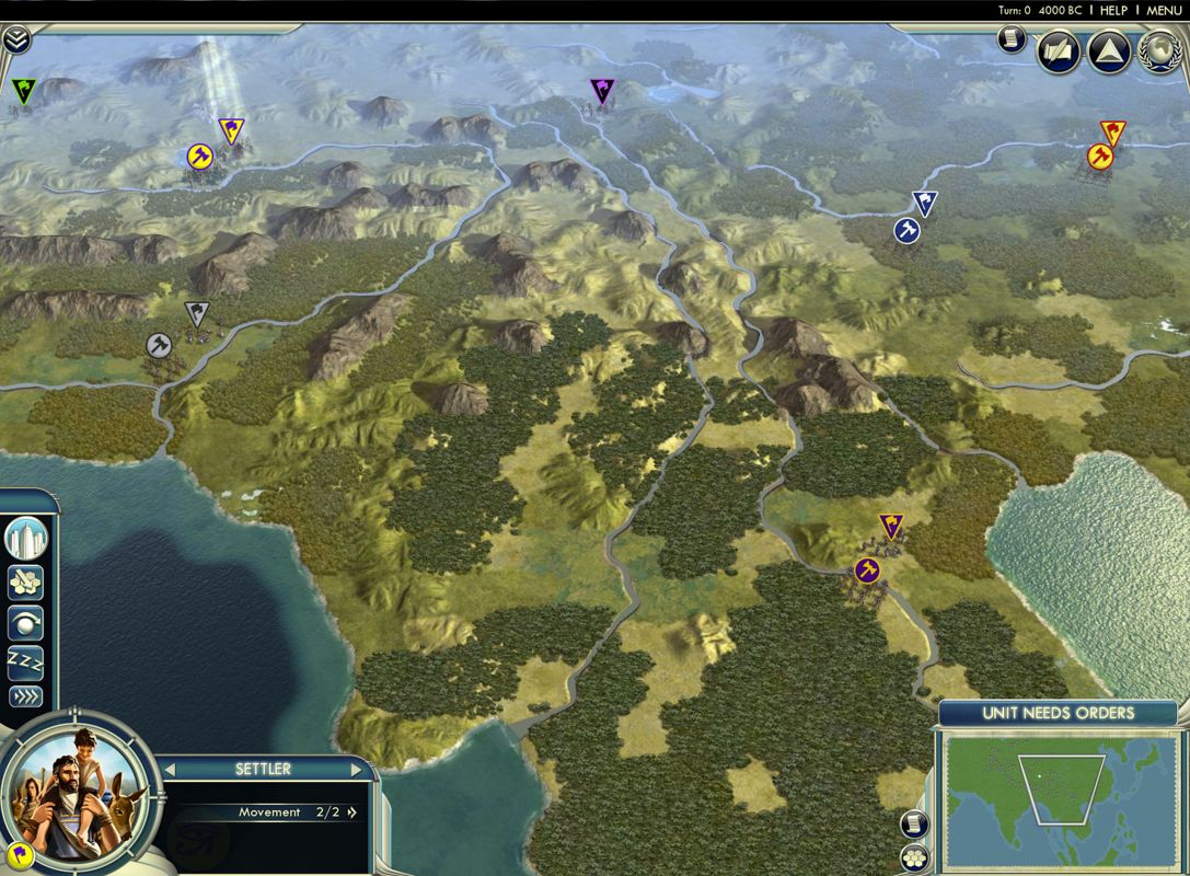 Sid Meier's Civilization V: Cradle of Civilization Map Pack - Asia Screenshot (Steam)