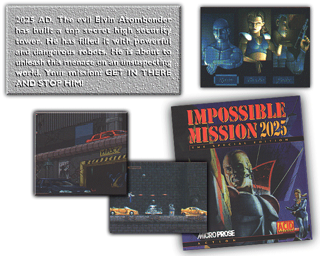 Impossible Mission 2025 Catalogue (Catalogue Advertisements): Guildhall Software Amiga Catalogue 1997