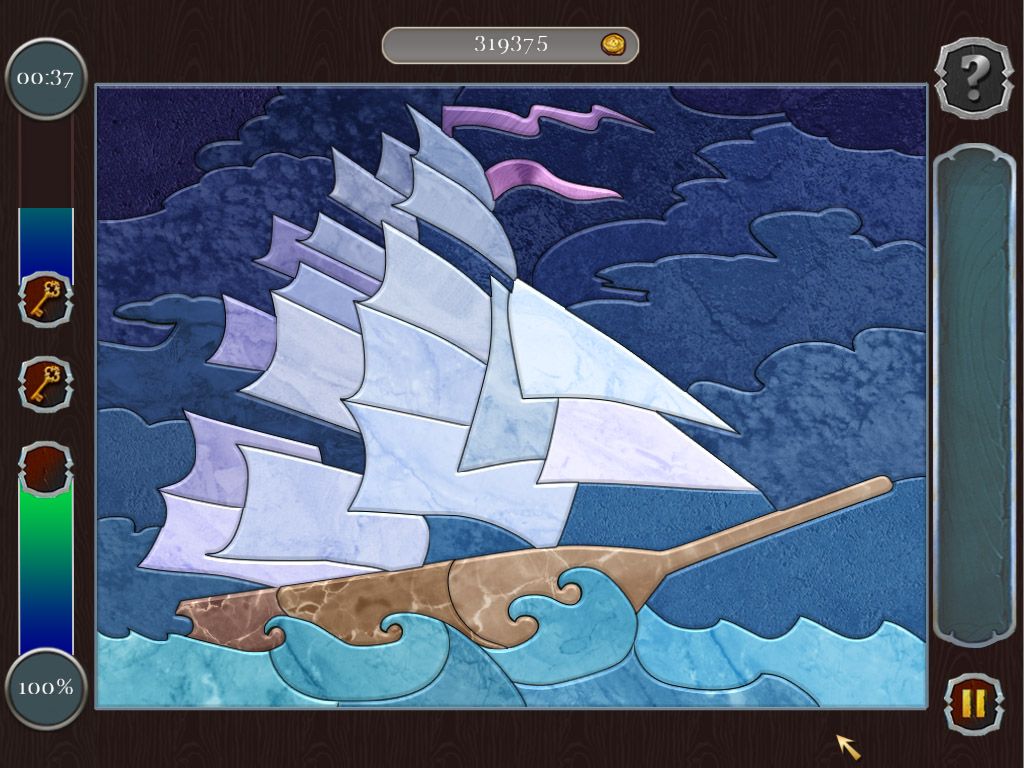 Pirate Mosaic Puzzle: Caribbean Treasures Screenshot (Steam)