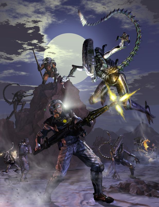 Aliens Versus Predator Render (Official renders)