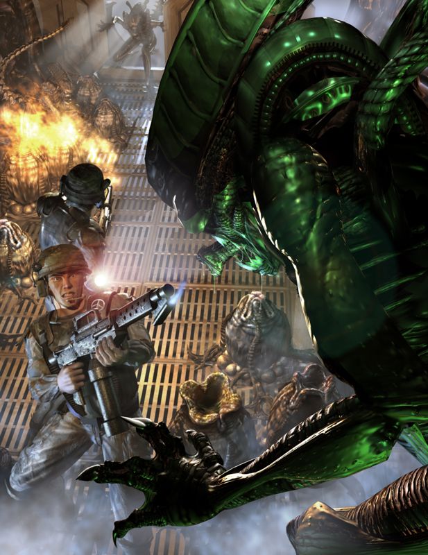 Aliens Versus Predator Render (Official renders)