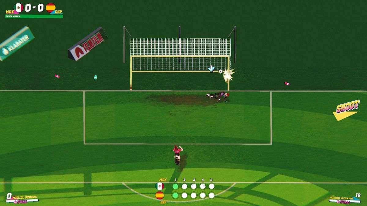 '90s Football Stars Screenshot (Nintendo.co.jp)