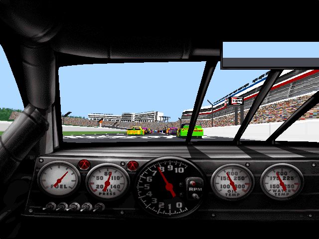NASCAR Racing 2 Screenshot (Preview screenshots, May-Aug 1996)