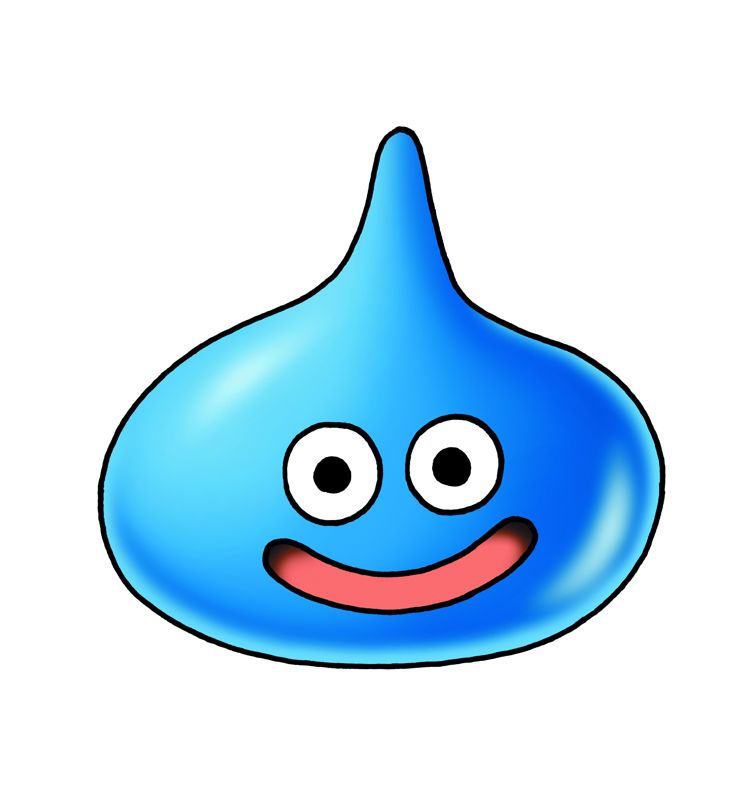 Dragon Quest VIII: Journey of the Cursed King Concept Art (Dragon Quest Press Kit): Slime