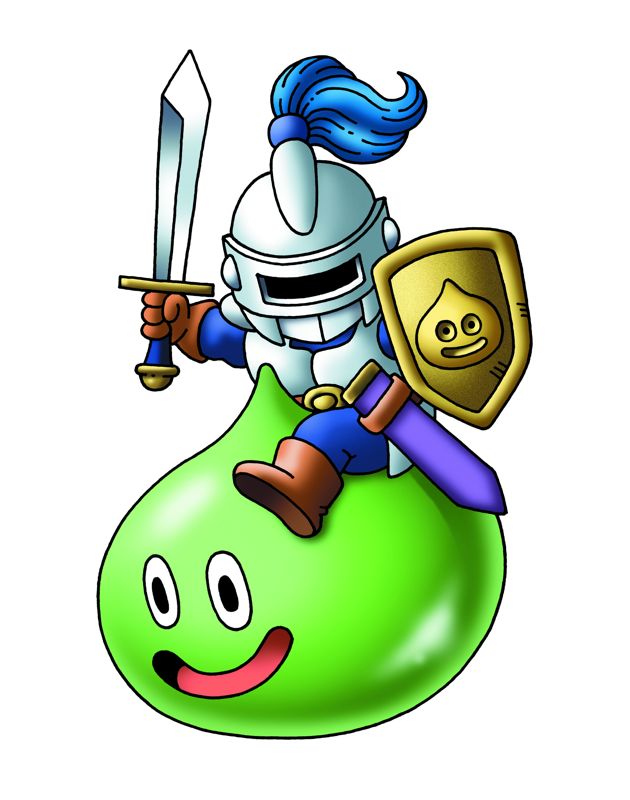 Dragon Quest VIII: Journey of the Cursed King Concept Art (Dragon Quest Press Kit): Slime Knight