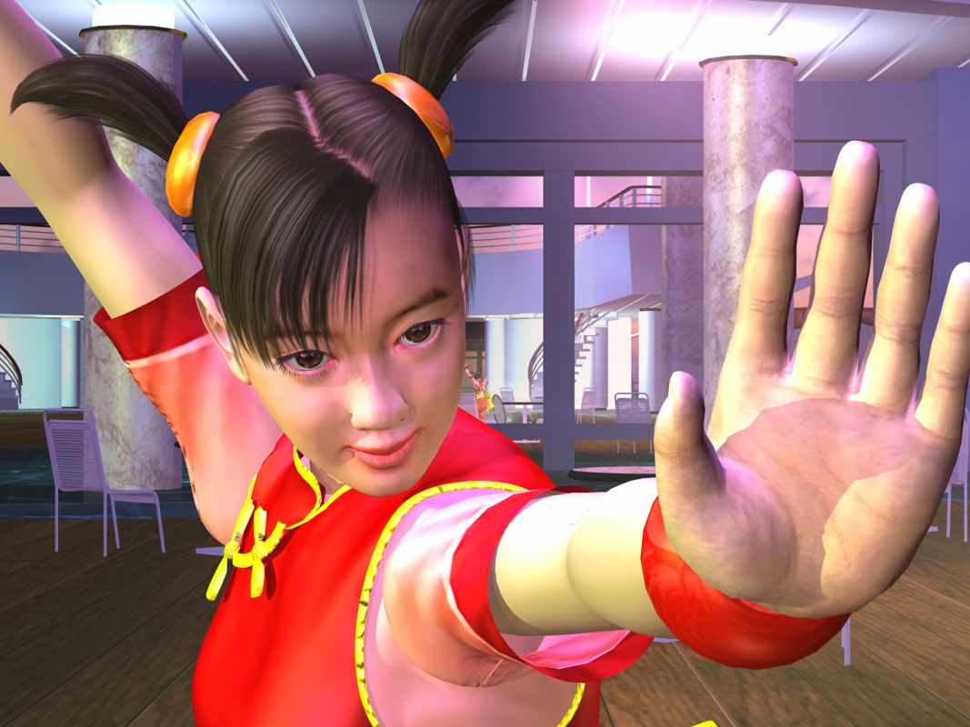 Tekken 3 Render (power source E3 Press Kit CD #1): Ling Xiaoyu