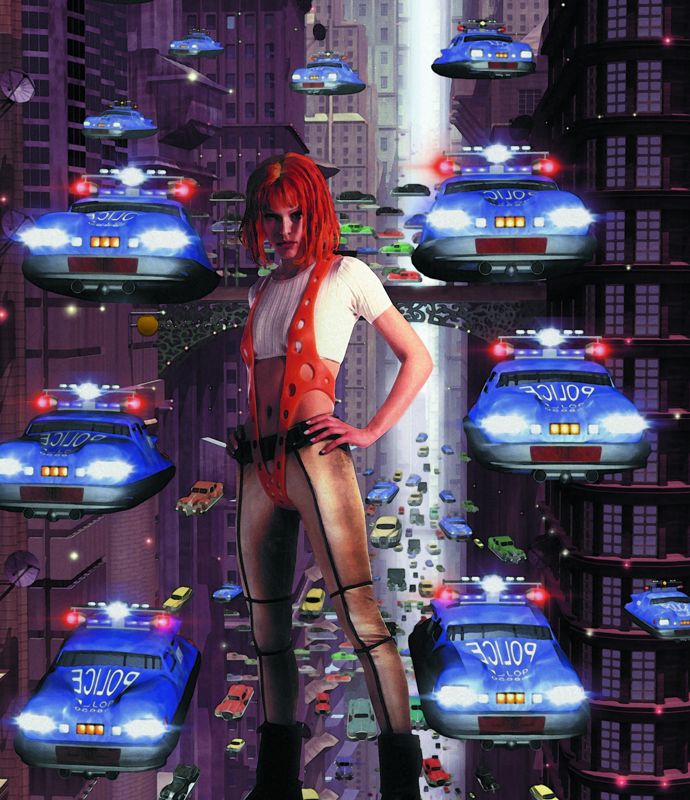 The Fifth Element Concept Art (power source E3 Press Kit CD #1): Leeloo