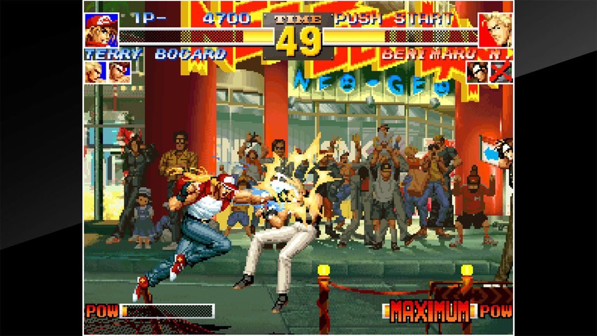 The King of Fighters '95 Screenshot (Nintendo.com.au)