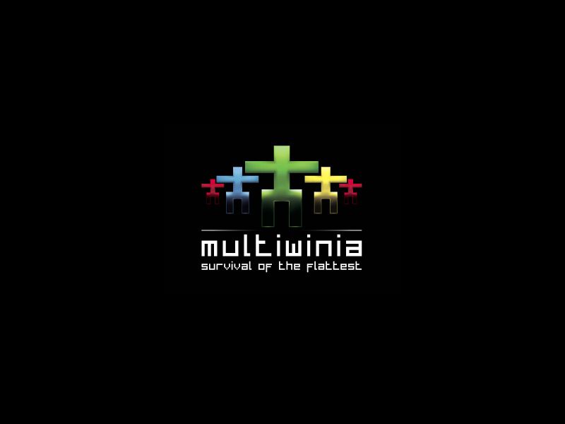 Multiwinia: Survival of the Flattest Wallpaper (Official website wallpapers): Logo 800x600