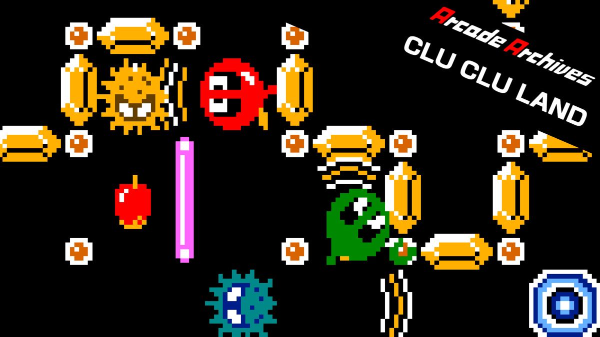 Clu Clu Land Concept Art (Nintendo.com.au)
