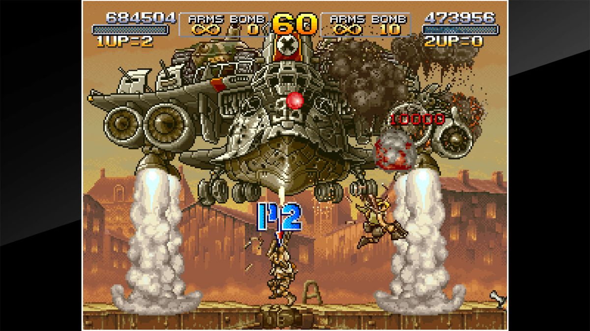 Metal Slug X Screenshot (Nintendo.com.au)